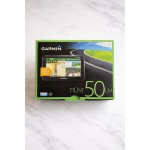 Garmin nüvi 50LM 5" GPS Navigator w/ Lifetime Maps Mount Charger Bundle
